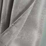 Oliva Gray Nora Embossed Blackout Grommet Panel - 52x90" Charcoal