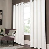 RT Designers Nellie Embossed Blackout Grommet Panel - White