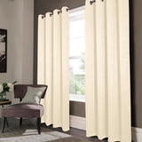 RT Designers Nellie Embossed Blackout Grommet Panel - Ivory