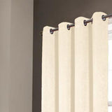 RT Designers Nellie Embossed Blackout Grommet Panel - Ivory