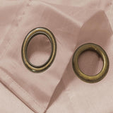 Nancy 2-Piece Grommet Panel 38" x 84" Blush by Rt Designers Collection