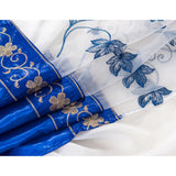 Pia Embroidered Panel With Double Valance - RT Designers Collection