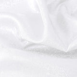 RT Designers Collection Roxy Two Tone Jacquard Curtain Panel Pair 36" x 84" White