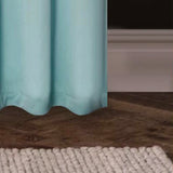 RT Designers Collection 100% Polyester 250 GSM Riley 100% Blackout Grommet Panel Blue