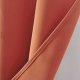 RT Designers Collection 100% Polyester 250 GSM Riley 100% Blackout Grommet Panel 54" x 45" Spice