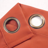 RT Designers Collection 100% Polyester 250 GSM Riley 100% Blackout Grommet Panel 54" x 45" Spice