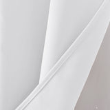 RT Designers Collection 100% Polyester 250 GSM Riley 100% Blackout Grommet Panel 54" x 45" White