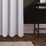 RT Designers Collection 100% Polyester 250 GSM Riley 100% Blackout Grommet Panel 54" x 45" White