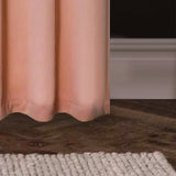 RT Designers Collection 100% Polyester 250 GSM Riley 100% Blackout Grommet Panel Pink