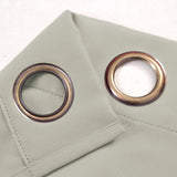 RT Designers Collection 100% Polyester 250 GSM Riley 100% Blackout Grommet Panel Grey