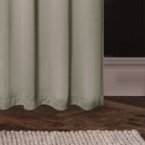 RT Designers Collection 100% Polyester 250 GSM Riley 100% Blackout Grommet Panel Grey