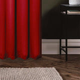 RT Designers Collection 100% Polyester 250 GSM Riley 100% Blackout Grommet Panel Red
