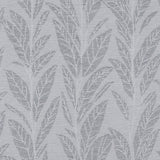 RT Designers Collection 100% Polyester 270 GSM Reba Luxury Jacquard Blackout Grommet Curtain Panel 54" x 90" Grey