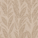 RT Designers Collection 100% Polyester 270 GSM Reba Luxury Jacquard Blackout Grommet Curtain Panel 54" x 90" Taupe