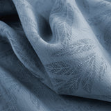 RT Designers Collection 100% polyester Reba Luxury Jacquard Blackout Grommet Curtain Panel 54" x 90" Wedgewood