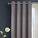 RT Designers Sofia Printed Blackout Grommet Panel - Charcoal