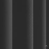 RT Designers Collection 100% Polyester Twilight Blackout Rod Pocket Curtain Panel Charcoal