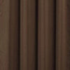 RT Designers Collection 100% Polyester Twilight Blackout Rod Pocket Curtain Panel Chocolate