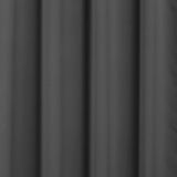RT Designers Collection 100% Polyester Twilight Blackout Rod Pocket Curtain Panel Charcoal