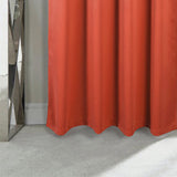 RT Designers Collection 100% Polyester Twilight Blackout Rod Pocket Curtain Panel 54" x 84" Coral