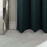 RT Designers Collection 100% Polyester Twilight Blackout Rod Pocket Curtain Panel Navy