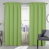 RT Designers Collection 100% Polyester Twilight Blackout Rod Pocket Curtain Panel Sage