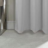 RT Designers Collection 100% Polyester Twilight Blackout Rod Pocket Curtain Panel 54" x 84" Silver