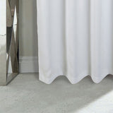 RT Designers Collection 100% Polyester Twilight Blackout Rod Pocket Curtain Panel 54" x 84" White