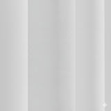 RT Designers Collection 100% Polyester Twilight Blackout Rod Pocket Curtain Panel 54" x 84" White