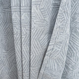 RT Designer Collection Wilton Jacquard Grommet Luxurious Modern Design Curtain Panel 54" x 84" Charcoal