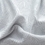 RT Designer Collection Wilton Jacquard Grommet Luxurious Modern Design Curtain Panel 54" x 84" Silver