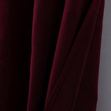 RT Designer Collection Cleo Jacquard Grommet 2 Pack Luxurious Modern Design Curtain Panel 36" x 84" Burgundy