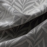 RT Designer Collection Florence Jacquard Luxurious Decorative Grommet 2 Pack Curtain Panel 36" x 84" Silver
