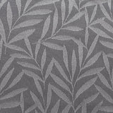 RT Designer Collection Florence Jacquard Luxurious Decorative Grommet 2 Pack Curtain Panel 36" x 84" Silver