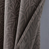 RT Designer Collection Florence Jacquard Luxurious Decorative Grommet 2 Pack Curtain Panel 36" x 84" Taupe