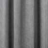 RT Designer Collection Delmar 2 Pack Luxurious Decorative Grommet Curtain Panel 54" x 84" Grey