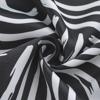 RT Designer Collection Ashton Print 2 Pack Blackout Grommet Luxurious Modern Design Curtain Panel 36" x 84" Black