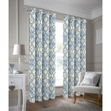 RT Designer Collection Rory Printed 2 Pack Blackout Luxurious Decorative Grommet Curtain Panel 36" x 84" Yellow