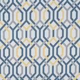 RT Designer Collection Rory Printed 2 Pack Blackout Luxurious Decorative Grommet Curtain Panel 36" x 84" Yellow