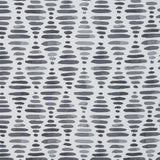 RT Designer Collection Justice Printed 2 Pack Blackout Luxurious Decorative Grommet Curtain Panel 36" x 84" Grey