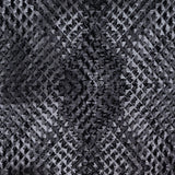 RT Designers Collection Hailey Halo Foil Blackout Polyester Grommet 2 Pack Window Curtain Panel Set 36" x 84" Black