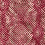 RT Designers Collection Hailey Halo Foil Blackout Polyester Grommet 2 Pack Window Curtain Panel Set 36" x 84" Red