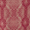 RT Designers Collection Hailey Halo Foil Blackout Polyester Grommet 2 Pack Window Curtain Panel Set 36" x 84" Red