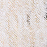 RT Designers Collection Hailey Halo Foil Blackout Polyester Grommet 2 Pack Window Curtain Panel Set 36" x 84" White
