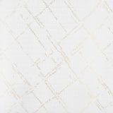 RT Designers Collection Soho Foil Jacquard Polyester Grommet 2 Pack Window Curtain Panel Set 36" x 84" White/Gold