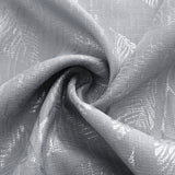 RT Designers Collection Bexley Foil Jacquard Polyester Grommet 2 Pack Window Curtain Panel Set 36" x 84" Grey