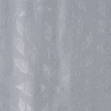 RT Designers Collection Bexley Foil Jacquard Polyester Grommet 2 Pack Window Curtain Panel Set 36" x 84" Grey