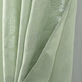 RT Designers Collection Bexley Foil Jacquard Polyester Grommet 2 Pack Window Curtain Panel Set 36" x 84" Sagec