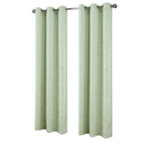RT Designers Collection Bexley Foil Jacquard Polyester Grommet 2 Pack Window Curtain Panel Set 36" x 84" Sagec
