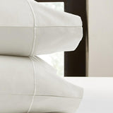 Perthshire Platinum Concepts 1000 Thread Count Solid Sateen Sheet - 4 Piece Set - Ivory